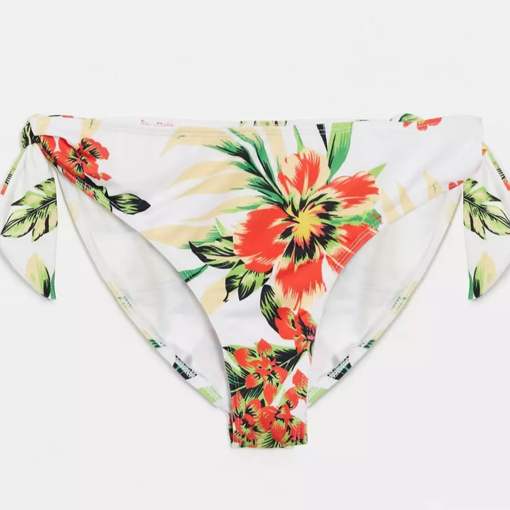 Unique21 MaternityTropical Tieside Bottoms- NWT